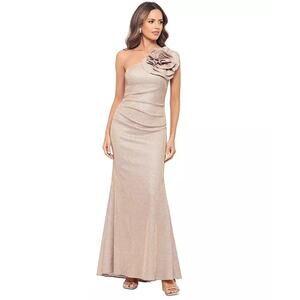 Betsy & Adam Formal Evening Gown Size 8P Wedding Cocktail Party Mother Of Bride